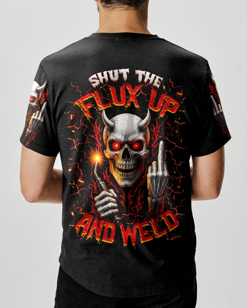 BLISSCORNERS ONLY THE STRONGEST MEN BECOME MECHANICS SKULL ALL OVER PRINT