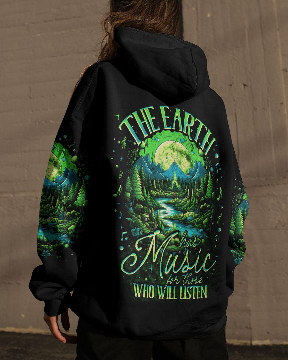 BLISSCORNERS THE EARTH HAS MUSIC ALL OVER PRINT