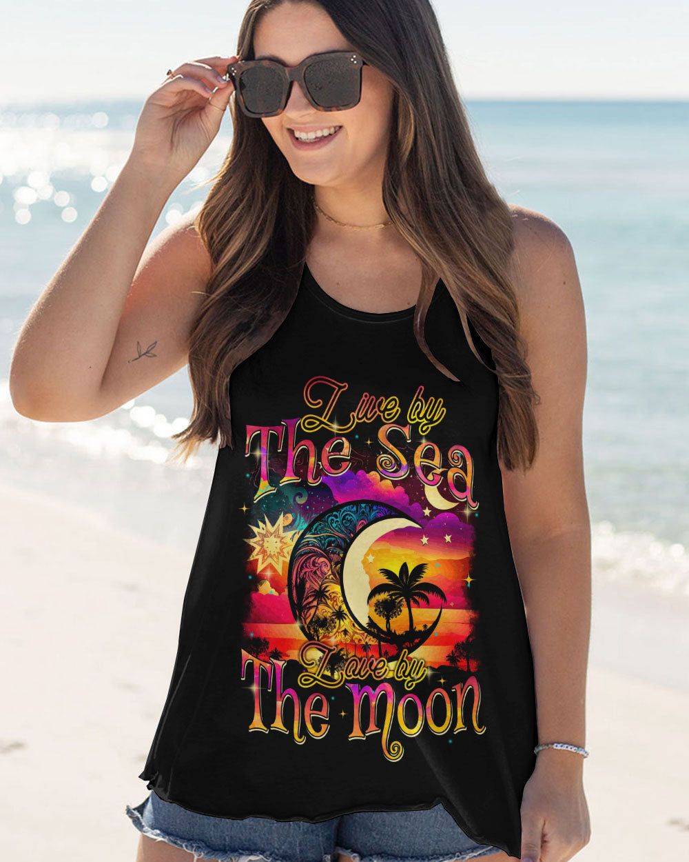 BLISSCORNERS LIVE BY THE SEA ALL OVER PRINT
