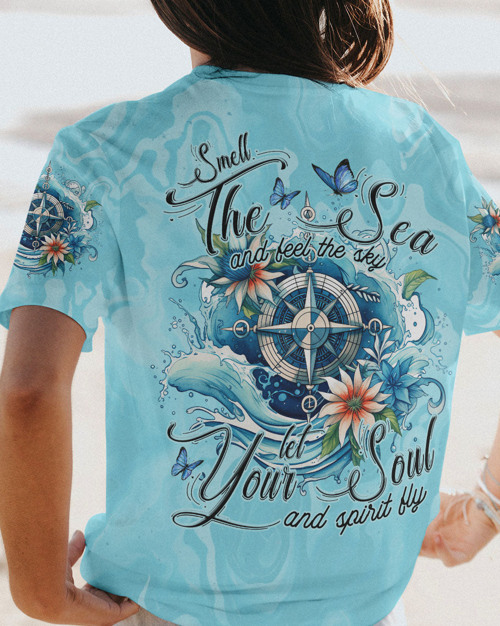 BLISSCORNERS SMELL THE SEA AND FEEL THE SKY ALL OVER PRINT