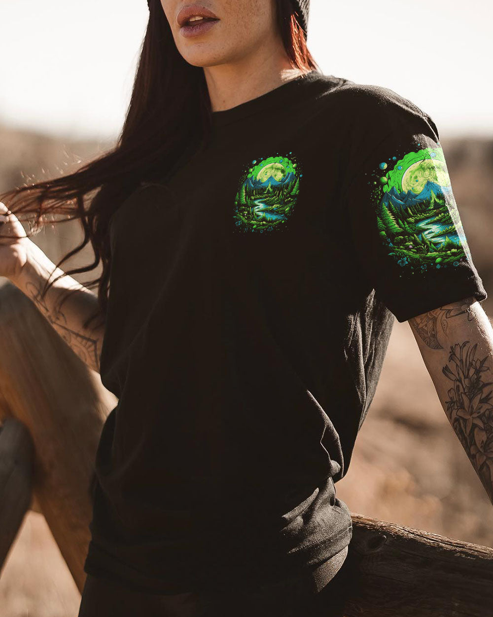 BLISSCORNERS THE EARTH HAS MUSIC ALL OVER PRINT