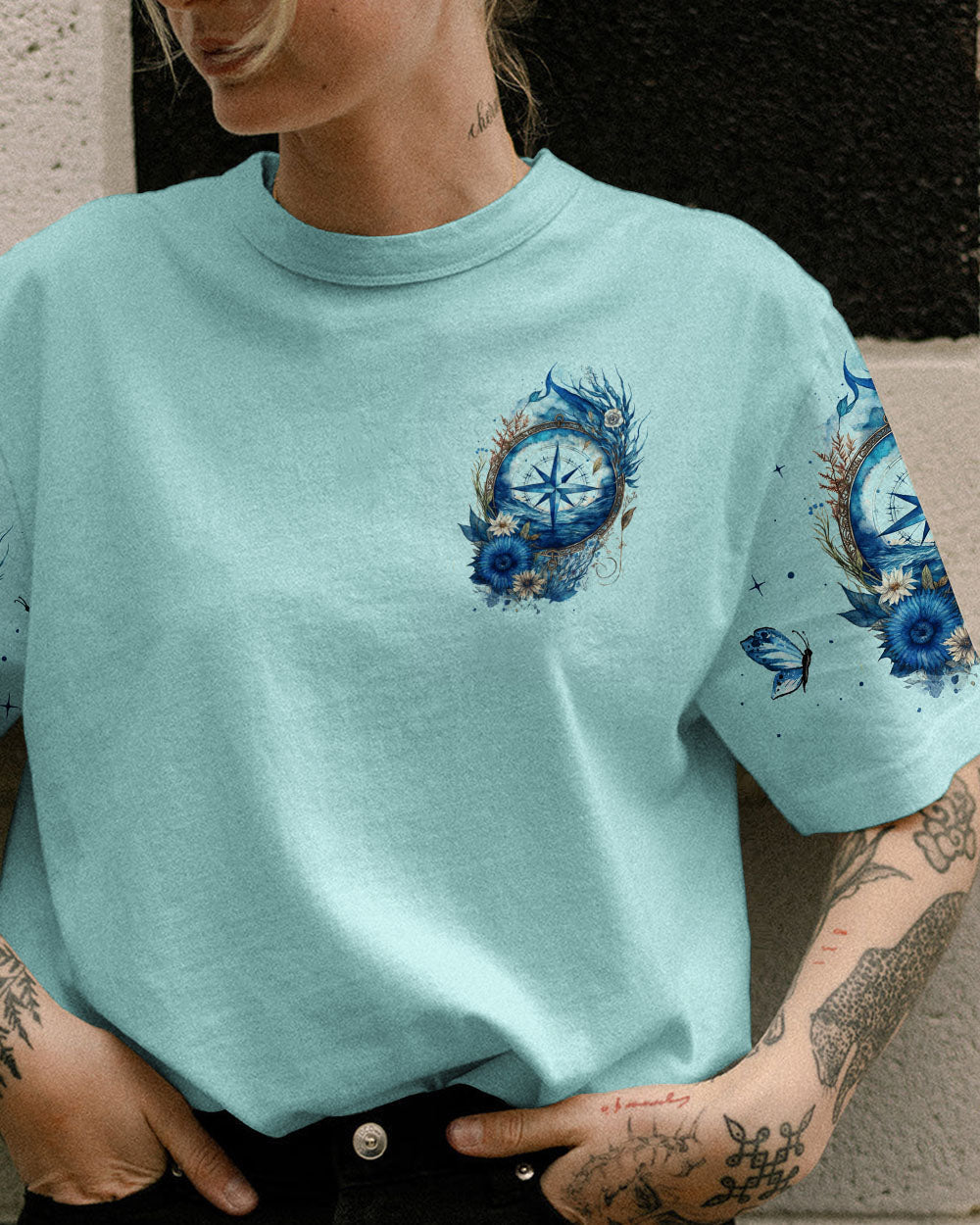 BLISSCORNERS SMELL THE SEA AND FEEL THE SKY ALL OVER PRINT