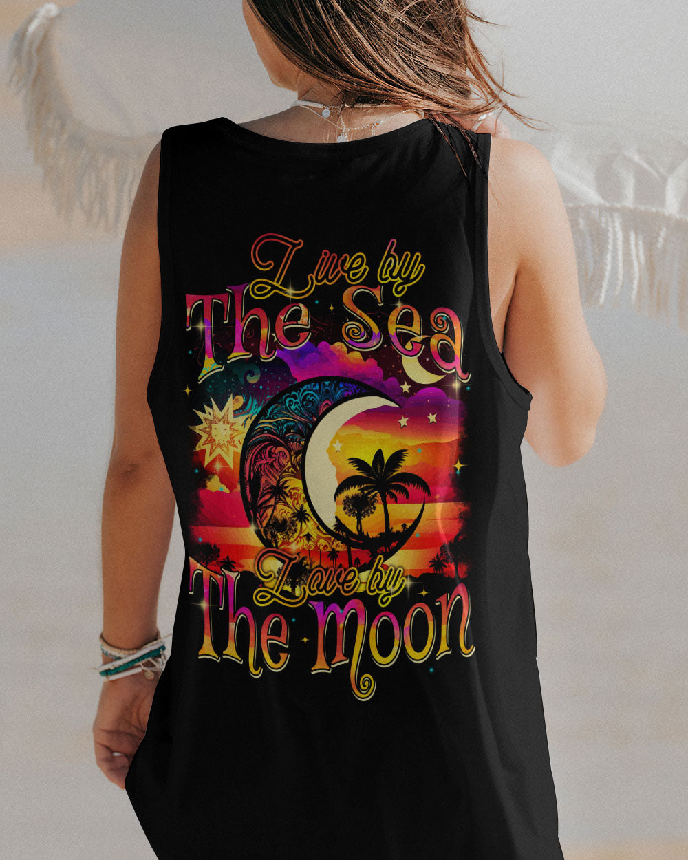 BLISSCORNERS LIVE BY THE SEA ALL OVER PRINT