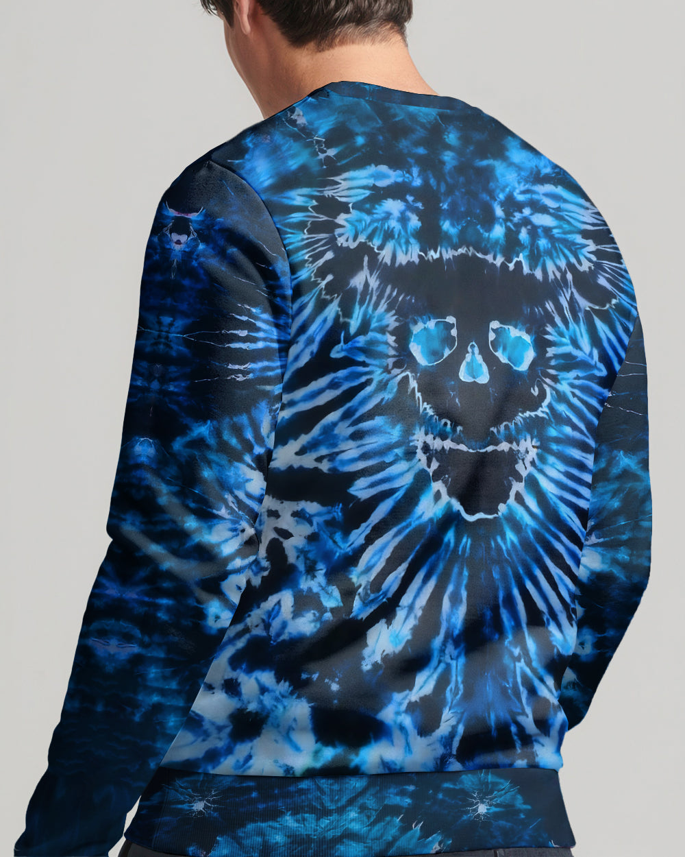 BLISSCORNERS DEMON SKULL TIE DYE ALL OVER PRINT