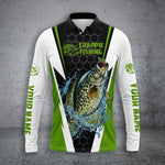 Blisscorners Jerseys Crappie Fishing Customize Name 3D Shirts