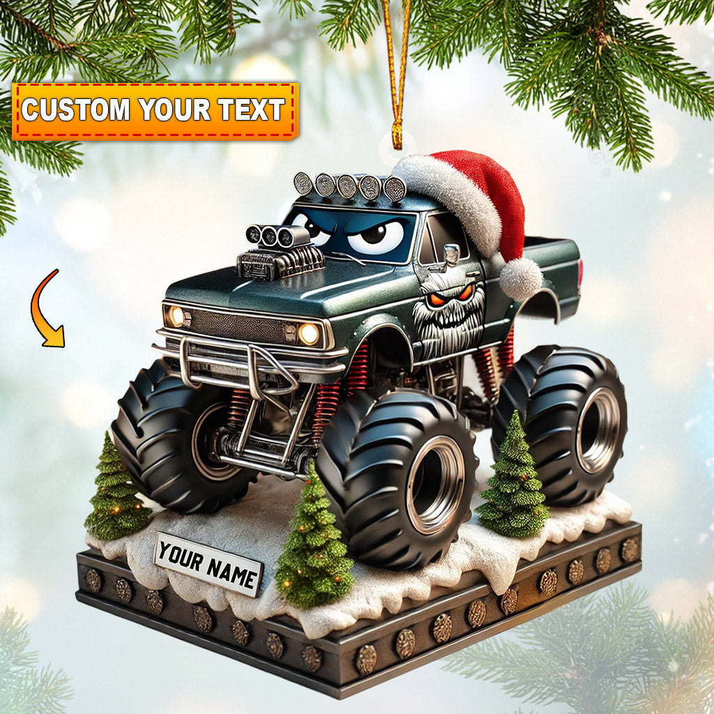 Blisscorners Off-road Vehicle Home Decor Christmas Ornament, Personalized Ornament2D Flat LM2211