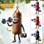 Blisscorners A Punching Bag Home Decor Christmas Ornament, Personalized Ornament2D Flat LM2211