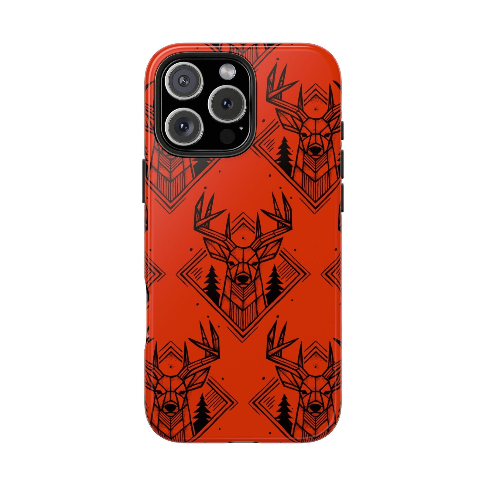 Blisscorners 8 Point Buck Pattern Full Wrap Phone Case LM0812