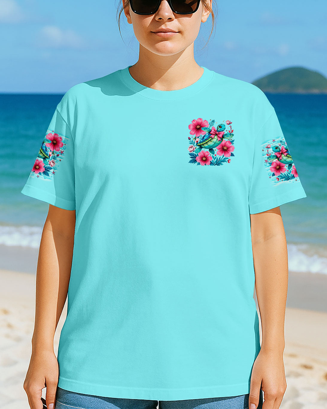 BLISSCORNERS SALTY BUT SWEET TURTLE ALL OVER PRINT