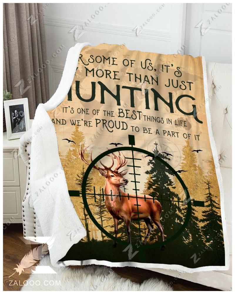 Blisscorners Hunting For Some Of Us Blanket