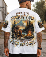 BLISSCORNERS AND INTO THE FOREST I GO BEAR ALL OVER PRINT