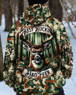 BLISSCORNERS BEST BUCKIN' DAD EVER DEER HUNTING ALL OVER PRINT
