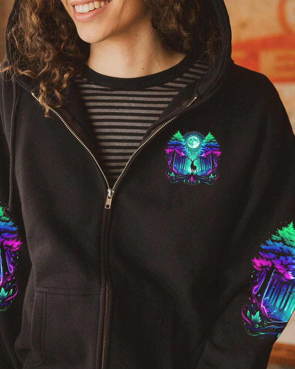 BLISSCORNERS AND INTO THE FOREST I GO ALL OVER PRINT