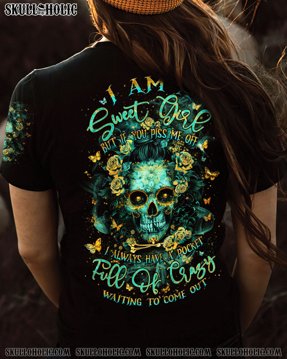 BLISSCORNERS MY GIVE A F IS BROKEN MESSY BUN WINGS ALL OVER PRINT