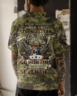 BLISSCORNERS GO HUNTING IN THEIR SEVENTIES DEER ALL OVER PRINT