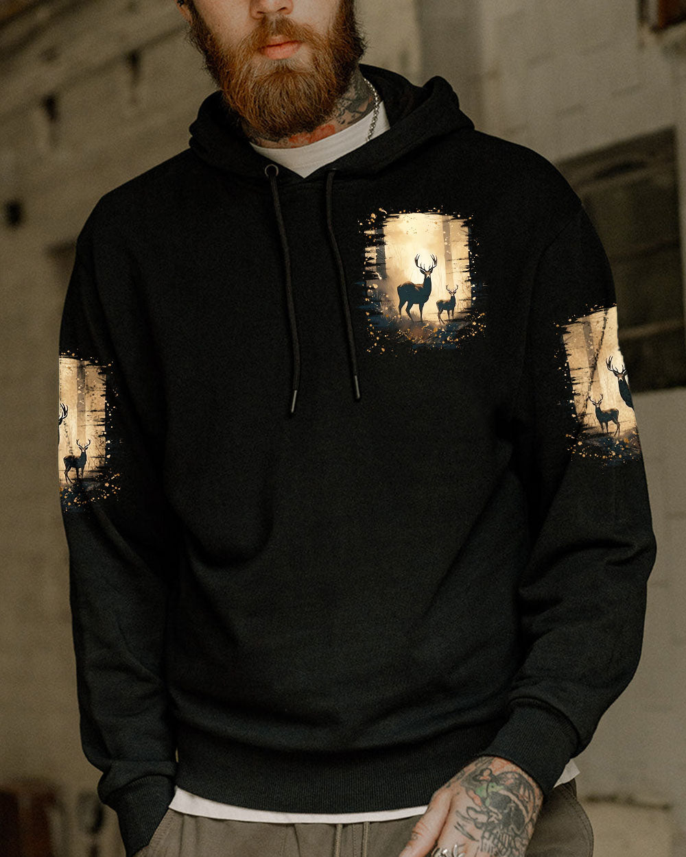 BLISSCORNERS AND INTO THE FOREST I GO ALL OVER PRINT