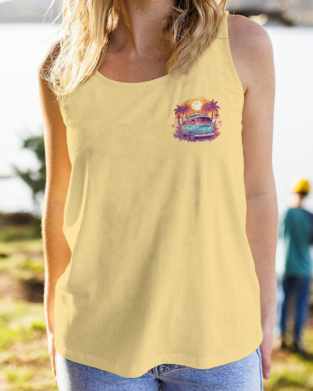 BLISSCORNERS LET'S GO SOMEWHERE THE SUN KISSES THE OCEAN ALL OVER PRINT