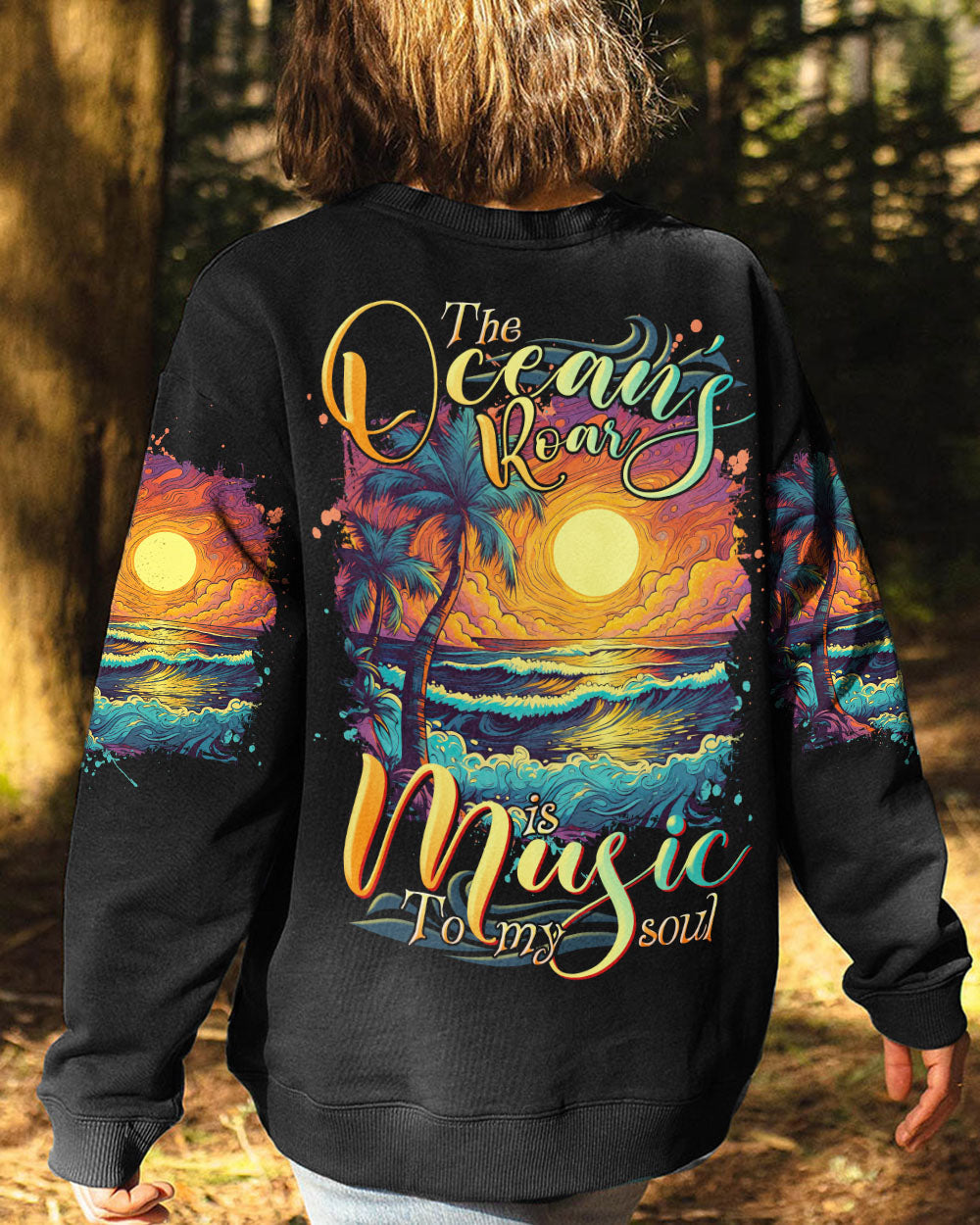 BLISSCORNERS THE OCEAN'S ROAR ALL OVER PRINT