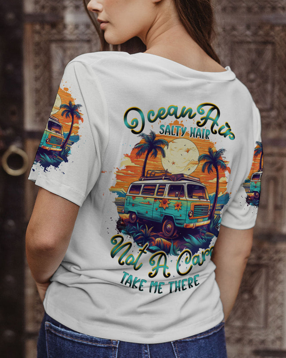 BLISSCORNERS OCEAN AIR SALTY HAIR ALL OVER PRINT