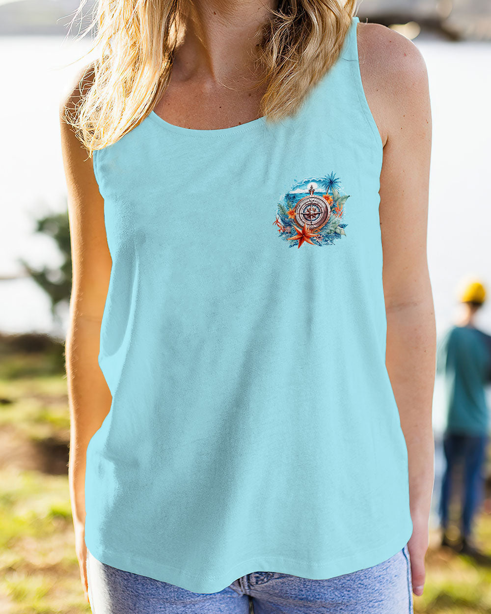 BLISSCORNERS SMELL THE SEA AND FEEL THE SKY ALL OVER PRINT