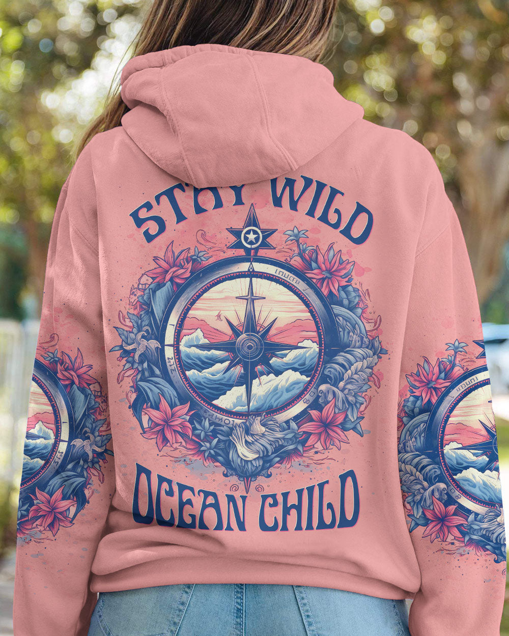 BLISSCORNERS STAY WILD OCEAN CHILD ALL OVER PRINT