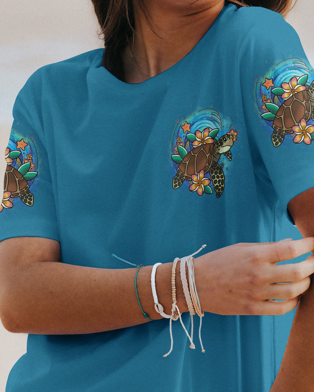 BLISSCORNERS SANDY TOES SUNKISSED NOSE ALL OVER PRINT
