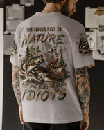 BLISSCORNERS THE CLOSER I GET TO NATURE HUNTING FISHING ALL OVER PRINT