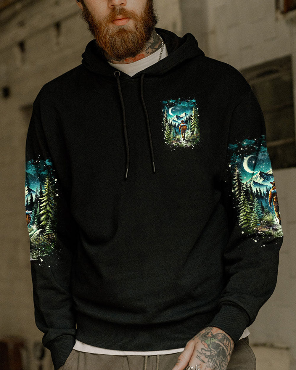 BLISSCORNERS AND INTO THE FOREST I GO ALL OVER PRINT