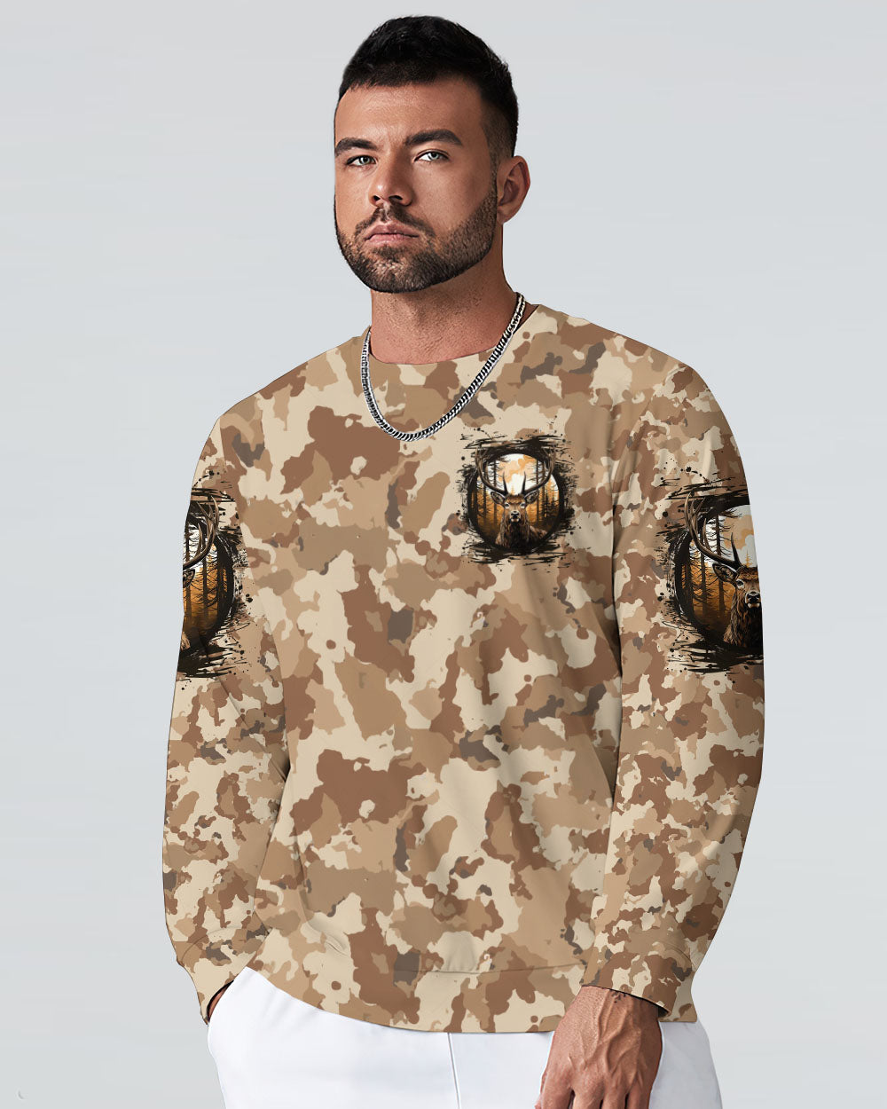 BLISSCORNERS I LIKE BIG BUCKS DEER HUNTING ALL OVER PRINT