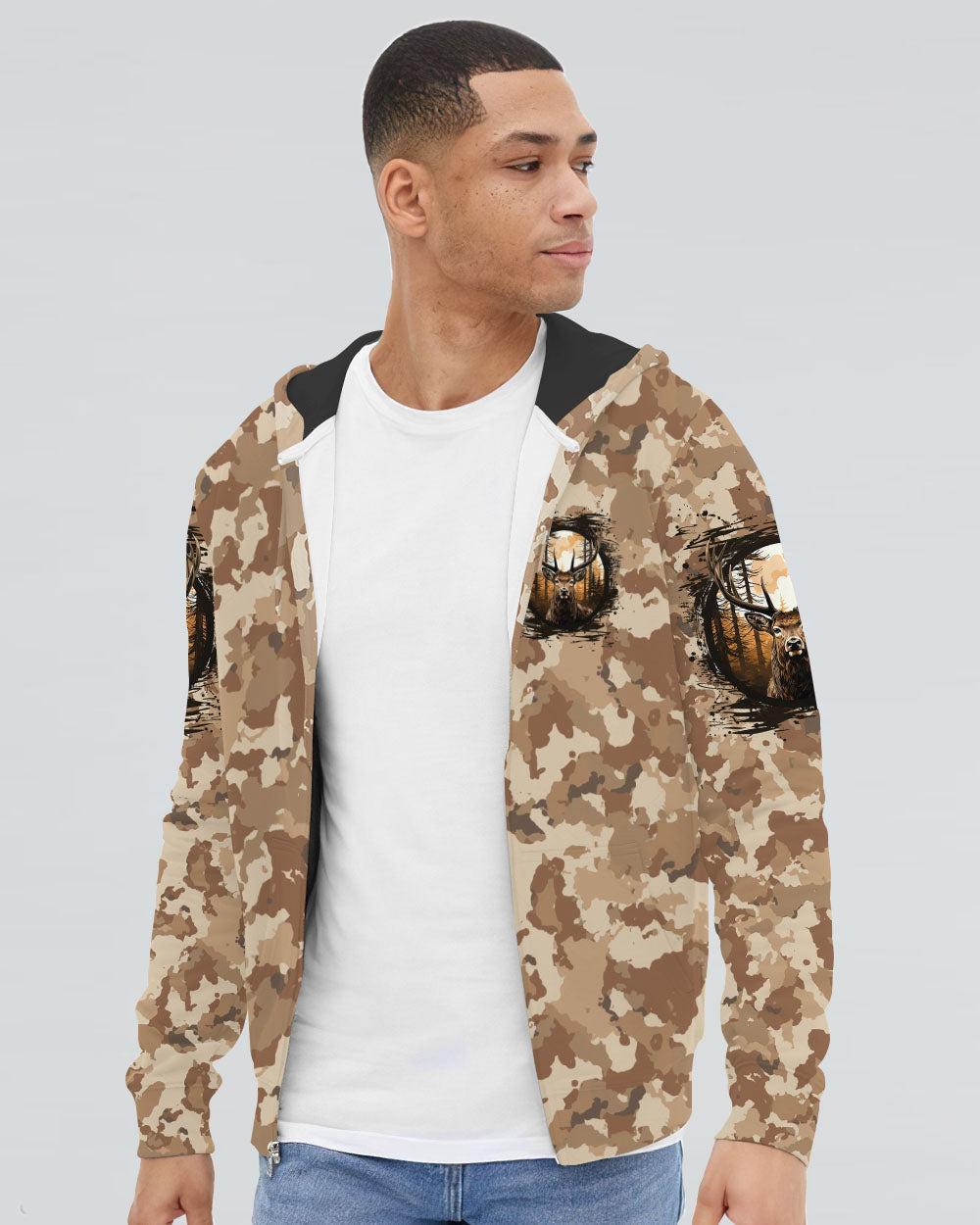 BLISSCORNERS I LIKE BIG BUCKS DEER HUNTING ALL OVER PRINT