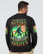 BLISSCORNERS (HOT DEAL) THE CLOSER I GET TO NATURE BIGFOOTALL OVER PRINT