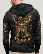 BLISSCORNERS BUCK AROUND AND FIND OUT DEER HUNTING ALL OVER PRINT