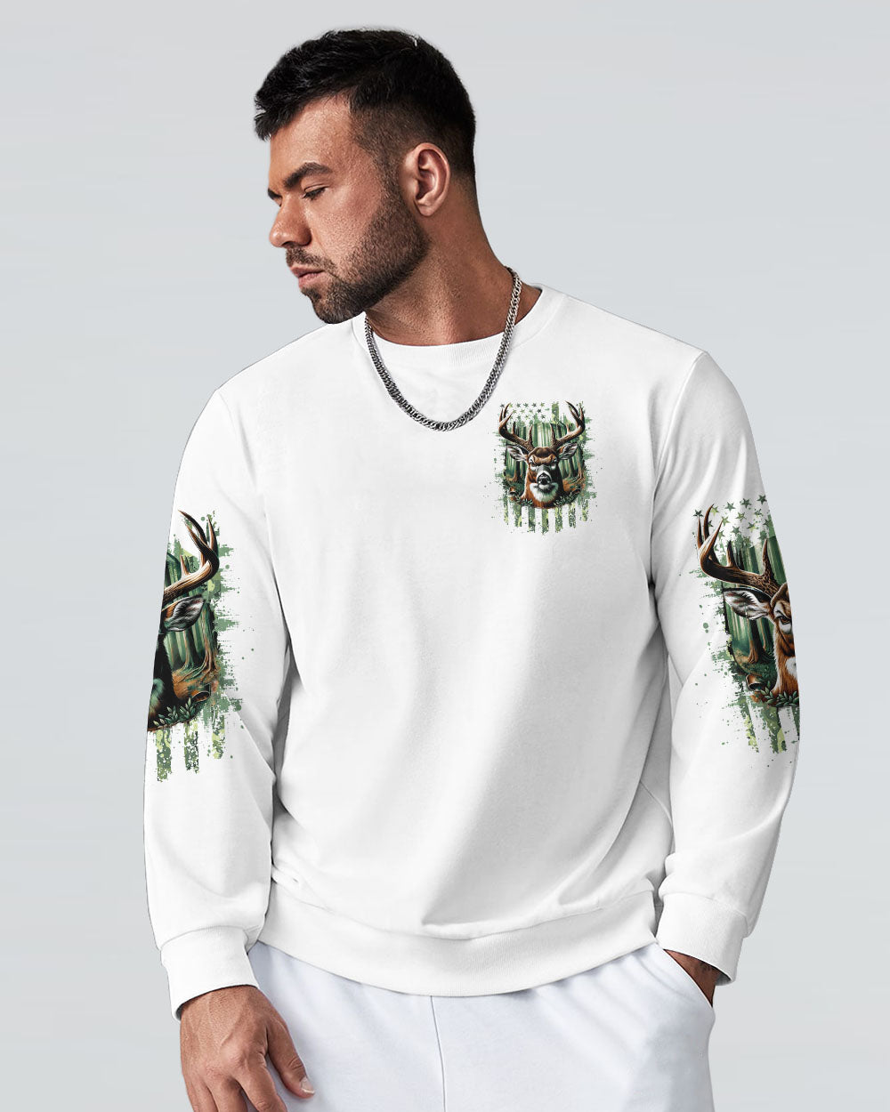 BLISSCORNERS THE CLOSER I GET TO NATURE HUNTING ALL OVER PRINT