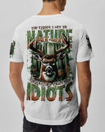 BLISSCORNERS THE CLOSER I GET TO NATURE HUNTING ALL OVER PRINT