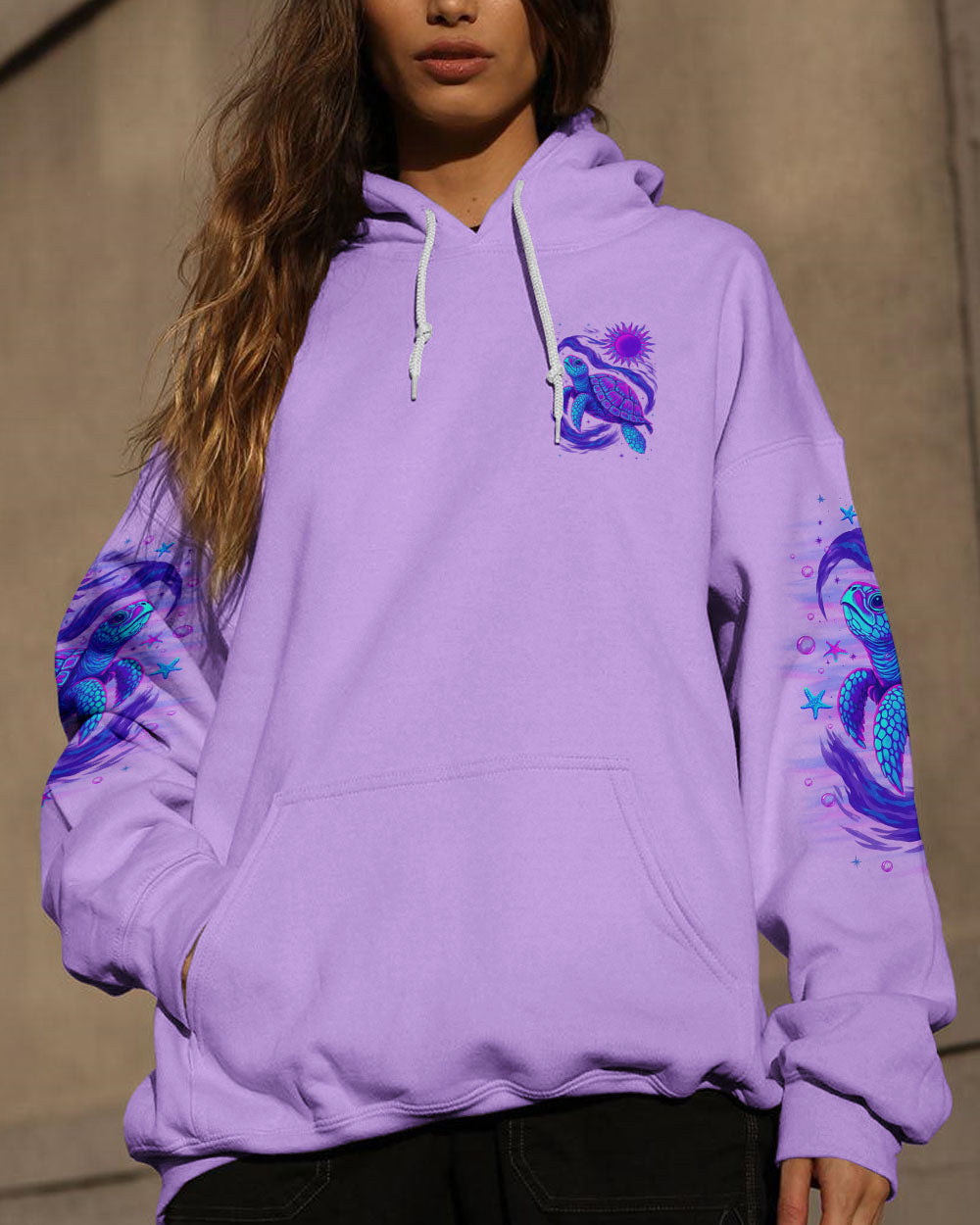 BLISSCORNERS SALTWATER HEALS EVERYTHING TURTLE ALL OVER PRINT