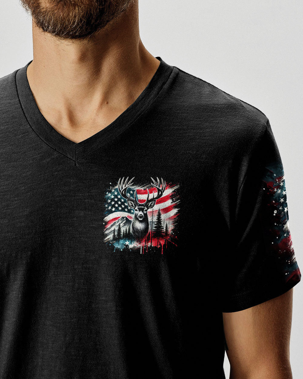 BLISSCORNERS THE CLOSER I GET TO NATURE DEER ALL OVER PRINT