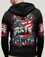 BLISSCORNERS THE CLOSER I GET TO NATURE DEER ALL OVER PRINT