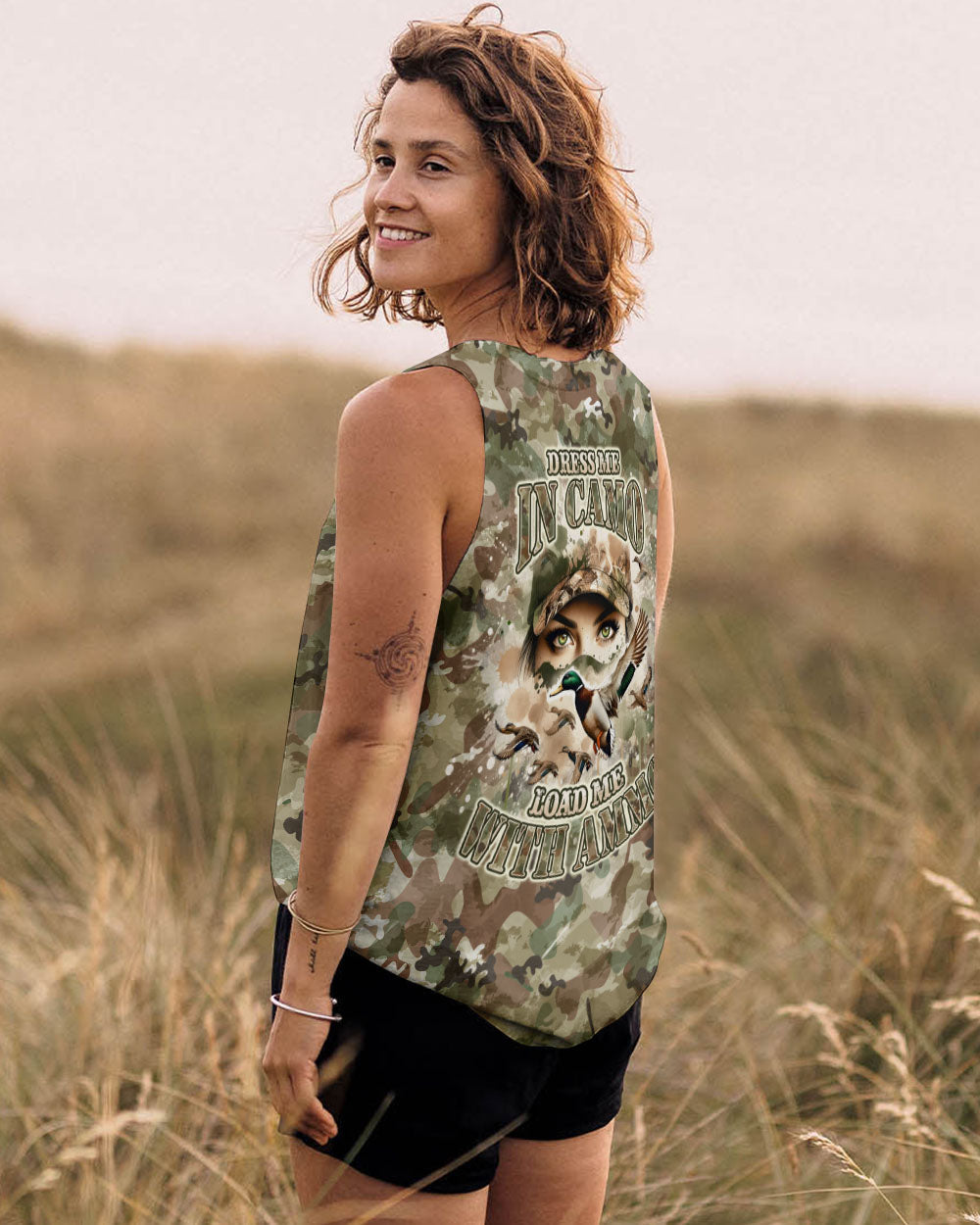 BLISSCORNERS (HOT DEAL) DRESS ME IN CAMO DUCK HUNTING ALL OVER PRINT