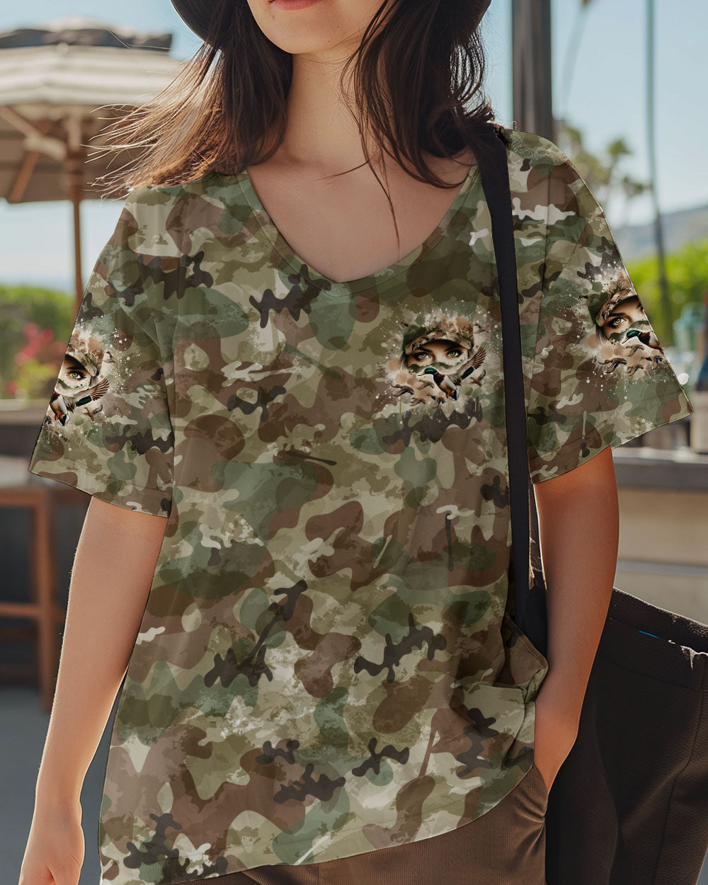 BLISSCORNERS (HOT DEAL) DRESS ME IN CAMO DUCK HUNTING ALL OVER PRINT