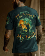 BLISSCORNERS AND INTO THE FOREST I GO BIGFOOT ALL OVER PRINT