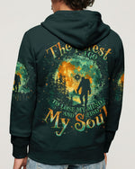 BLISSCORNERS AND INTO THE FOREST I GO BIGFOOT ALL OVER PRINT