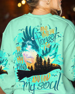 BLISSCORNERS AND INTO THE FOREST I GO EAGLE ALL OVER PRINT