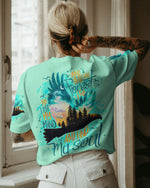 BLISSCORNERS AND INTO THE FOREST I GO EAGLE ALL OVER PRINT