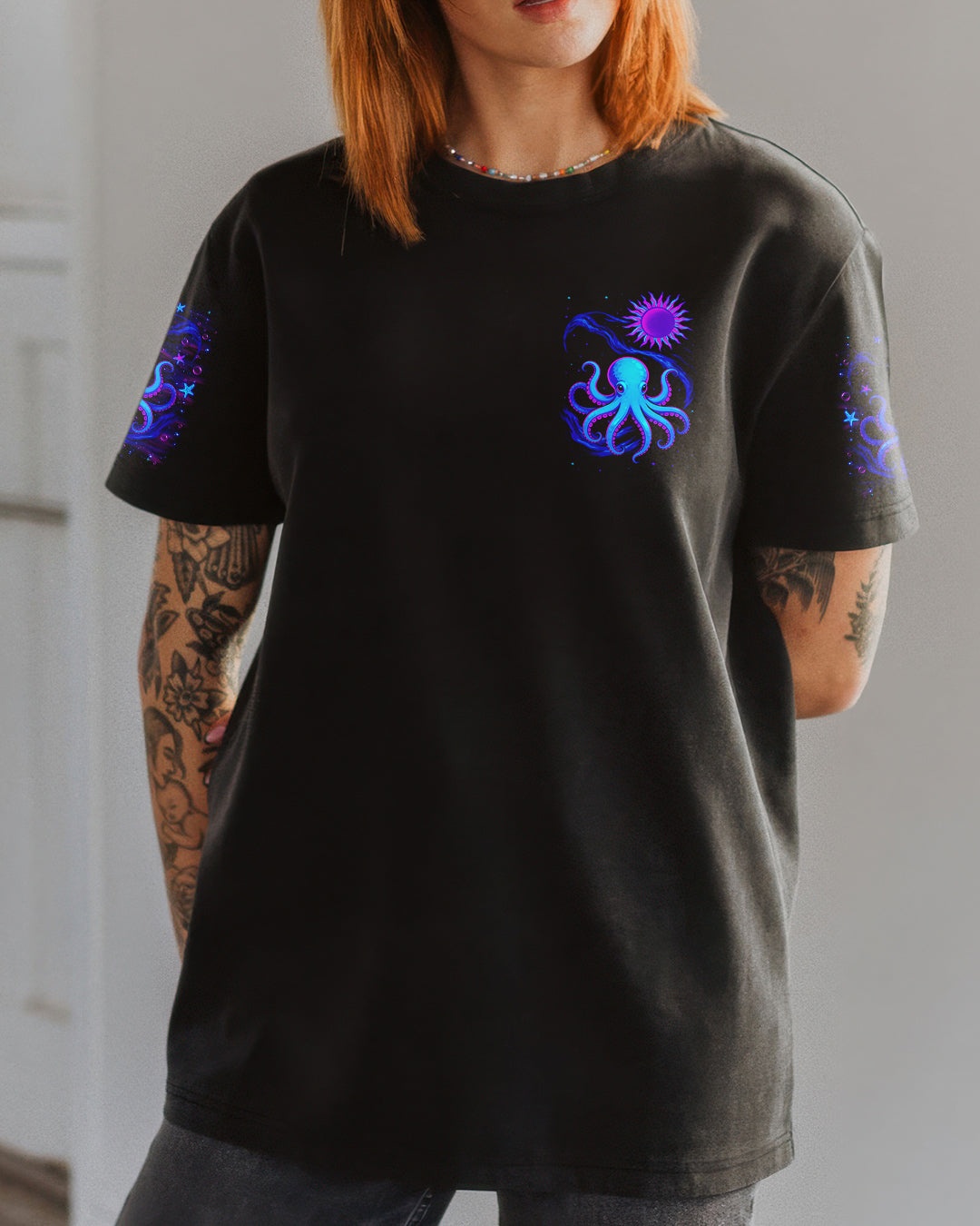 BLISSCORNERS SALTWATER HEALS EVERYTHING OCTOPUS ALL OVER PRINT