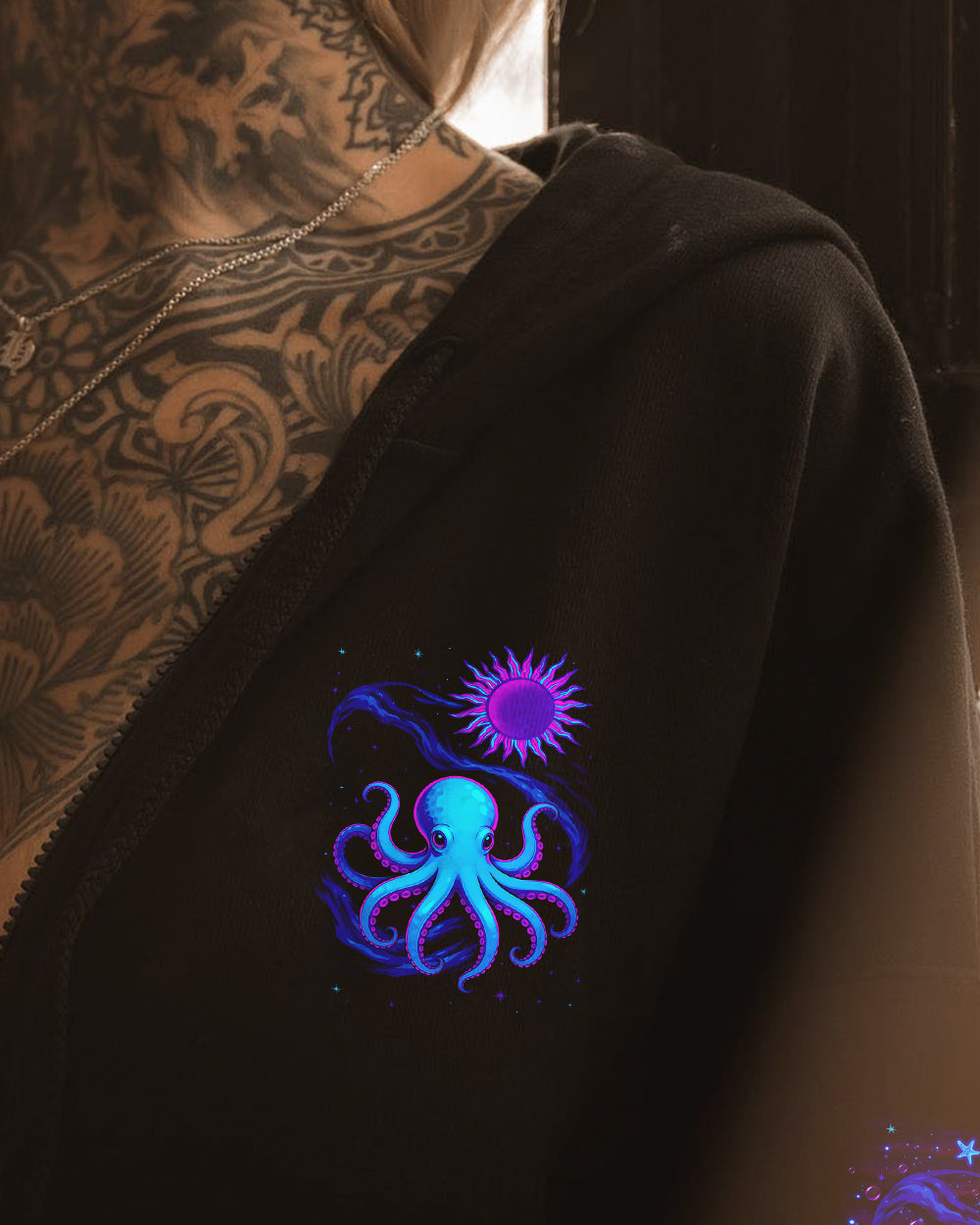 BLISSCORNERS SALTWATER HEALS EVERYTHING OCTOPUS ALL OVER PRINT