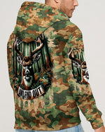 BLISSCORNERS BUCK AROUND AND FIND OUT DEER HUNTING ALL OVER PRINT