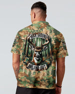 BLISSCORNERS BUCK AROUND AND FIND OUT DEER HUNTING ALL OVER PRINT