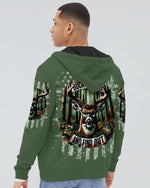 BLISSCORNERS BUCK AROUND AND FIND OUT DEER HUNTING ALL OVER PRINT