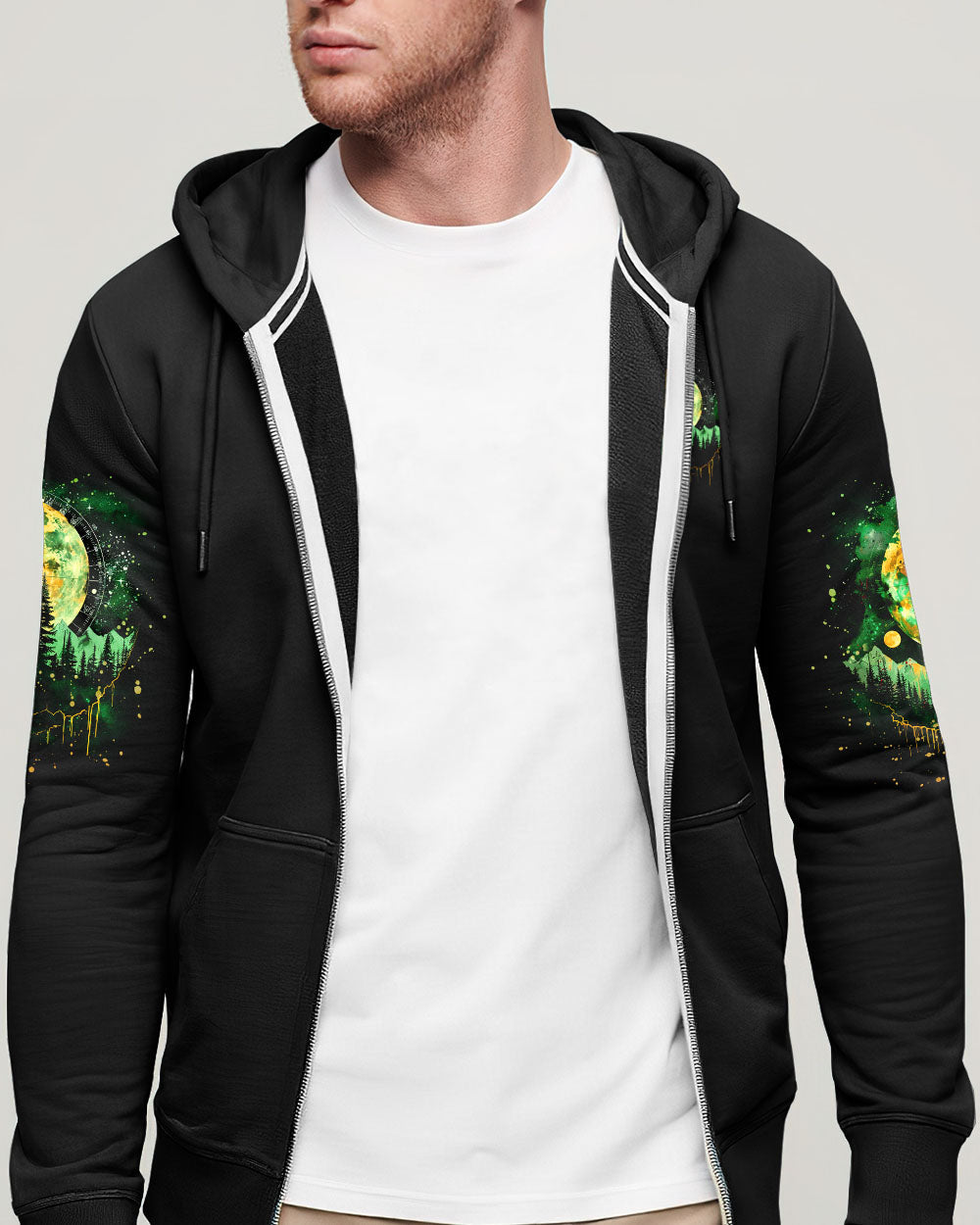 BLISSCORNERS AND INTO THE FOREST I GO BIGFOOT ALL OVER PRINT