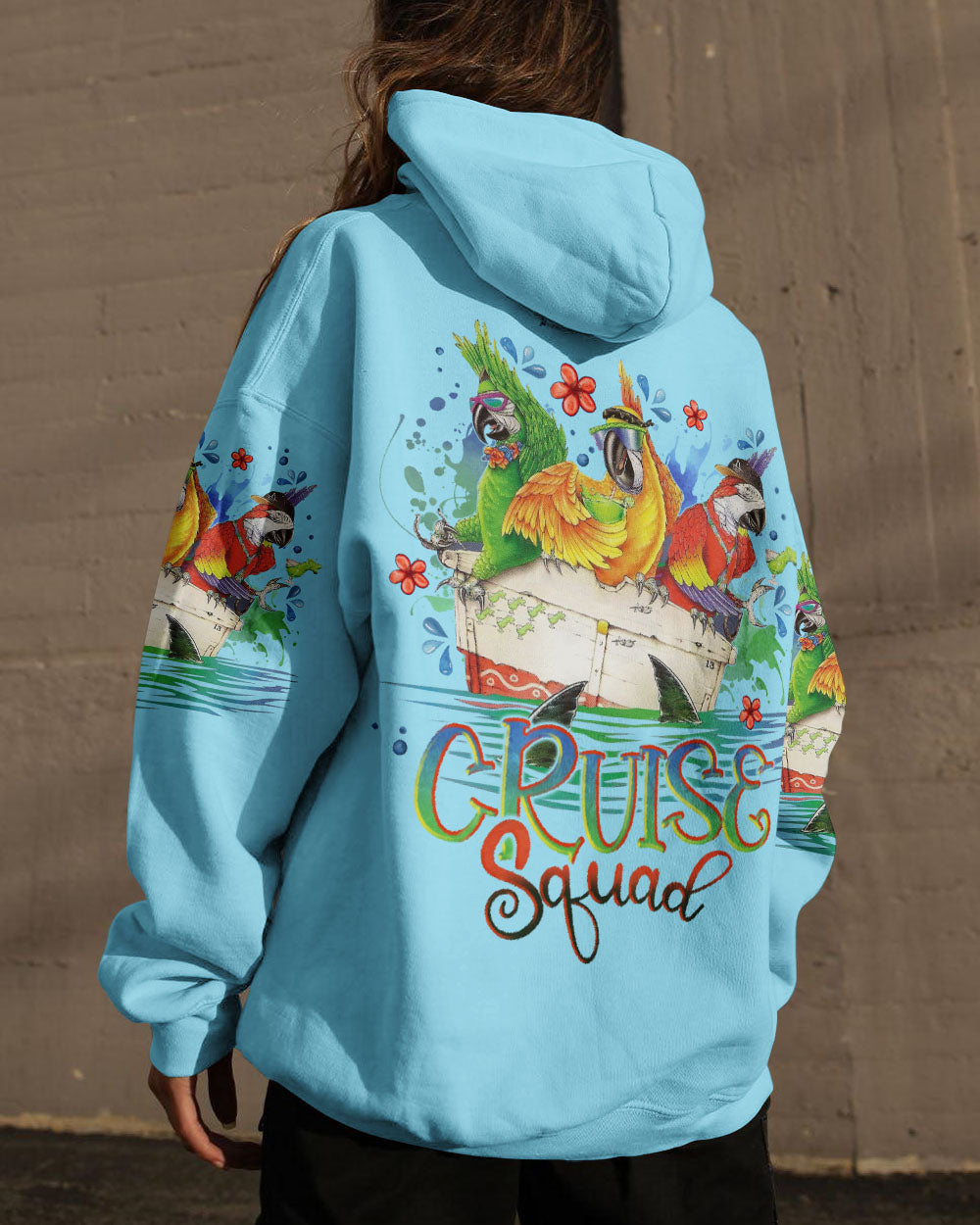 BLISSCORNERS CRUISE SQUAD PARROT ALL OVER PRINT